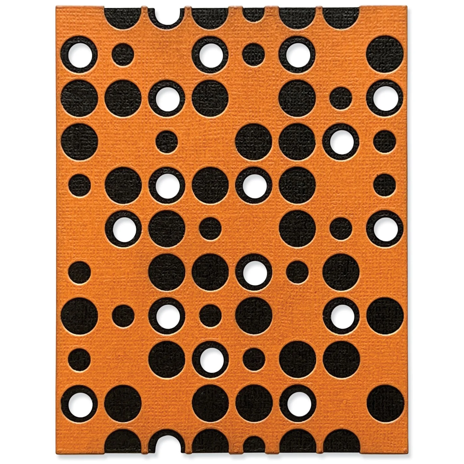 666385 Sizzix Tim Holtz die Layered Dots baggrund coverplate dots dutter prikker cirkler cirkel