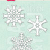 CW156 Craft and You Design die Set of Snowflakes snefnug iskrystaller