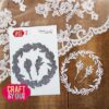 CW311 Craft & You dies Cedar Wreath kranse cedergrene