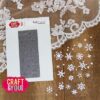 CW322 Craft & You dies Small Snowflakes snefnug iskrystaller