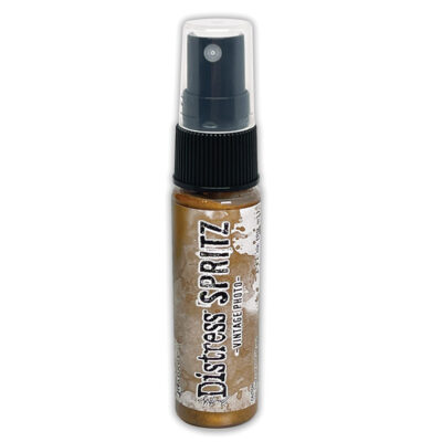 TDU86543 Ranger Tim Holtz Distress Spritz Vintage Photo spray med farve perlemorseffekt mørkebrun