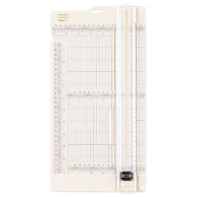 2207-108 Vaessen Creative Paper Cutter With Scoring Tool 15x30.5cm Ivory skæremaskine trimmer scoreboard hvid