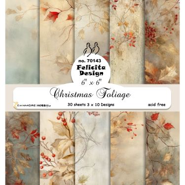 70143 Felicita Design Christmas Foliage karton papir grene trægrene