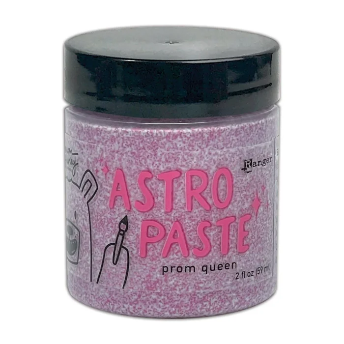 HUA87083 Ranger Simon Hurley create. Astro Paste Prom Queen glimmer paste glitter pink lyserød