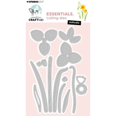 CCL-ES-CD1107 Creative Craftlab Essentials Cutting Dies Daffodils påskeliljer blomster