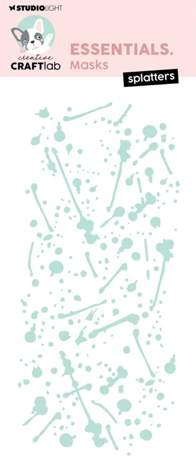 CCL-ES-MASK359 Studio Light Masks Splatters skabelon stencils